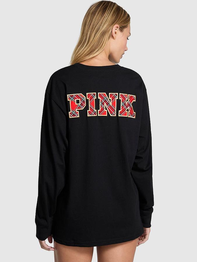 Campus Cotton Long-Sleeve Tee