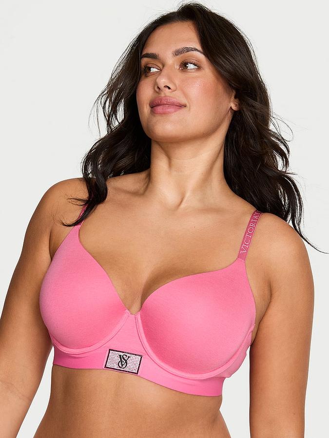 Shine Patch Lightly Lined Demi Bra