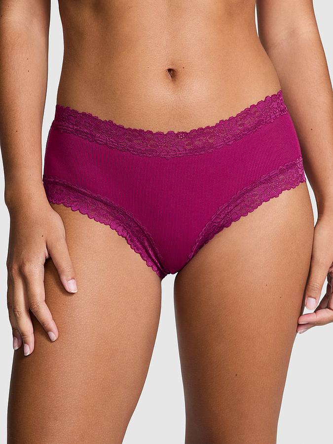 Wink Lace-Trim Cheeky Panty