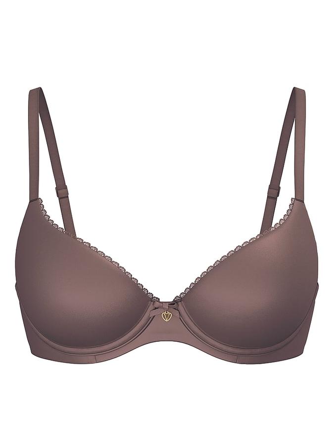 Lightly Lined Smooth Demi Bra image number 2