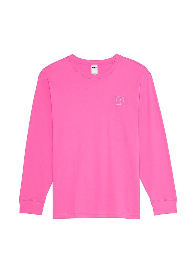 Campus Cotton Long-Sleeve Tee image number 2