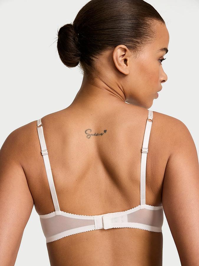 Wicked Unlined Frou Frou Embroidery Balconette Bra
