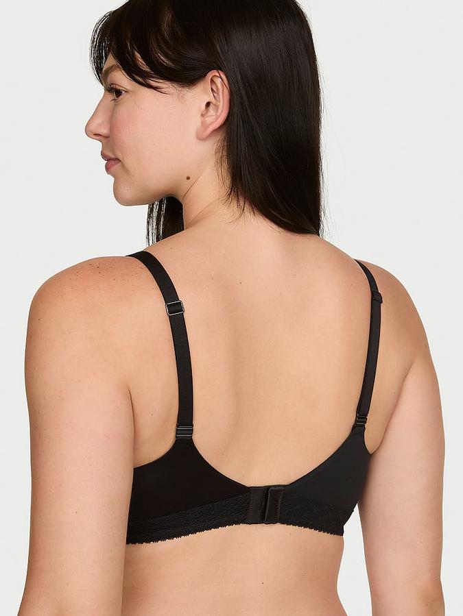 Perfect Shape Lace-Trim Push-Up Bra