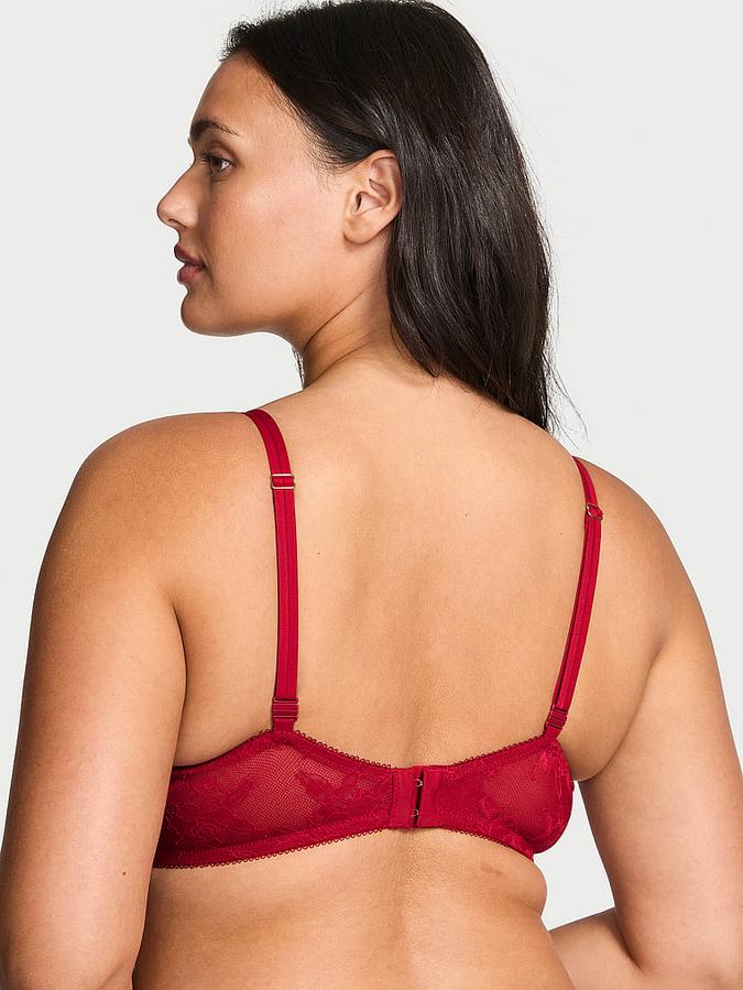 Rose Lace Push-Up Bra