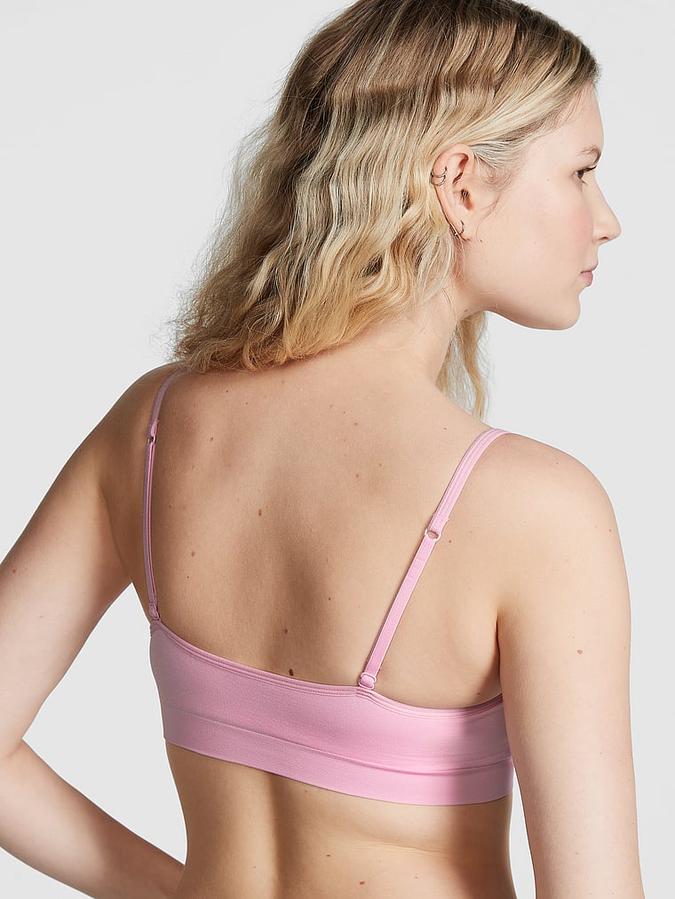 Seamless Wireless Push-Up Bralette image number 1