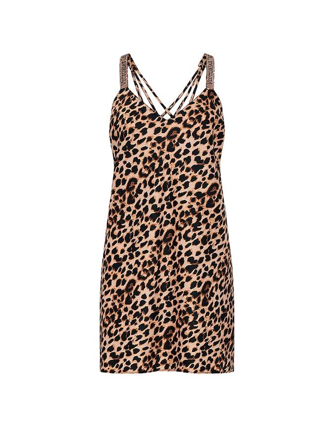 Shine Strap Satin Slip image number 2