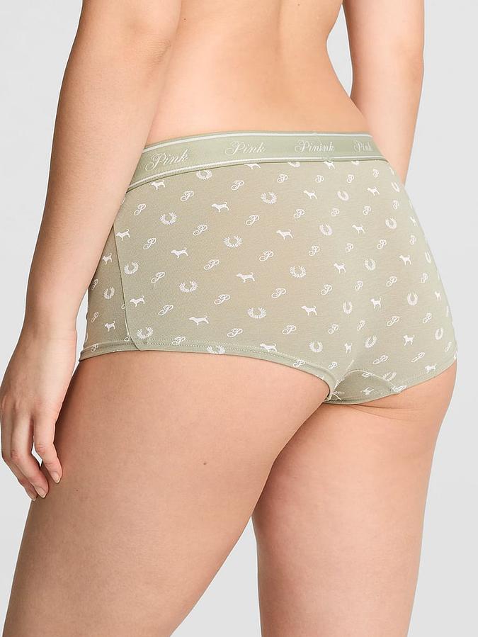 Logo Cotton Boyshort Panty