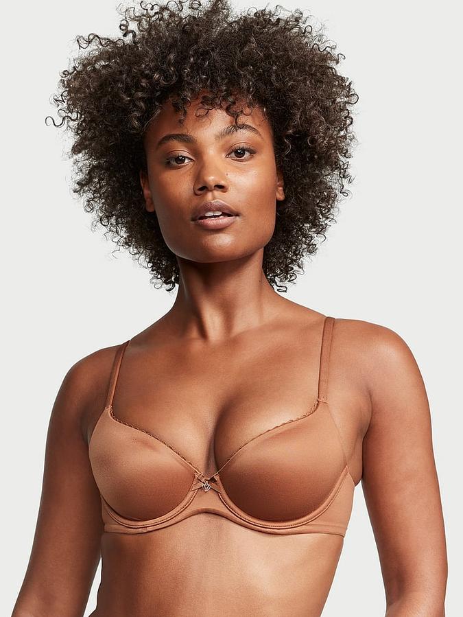 Lightly Lined Smooth Demi Bra image number 0