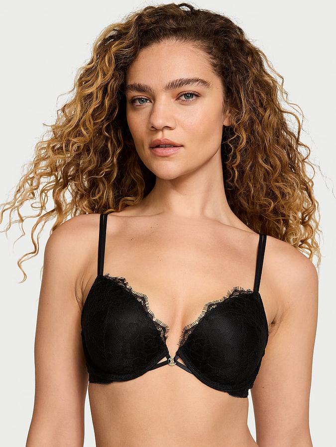 Rose Lace Push-Up Bra image number 0