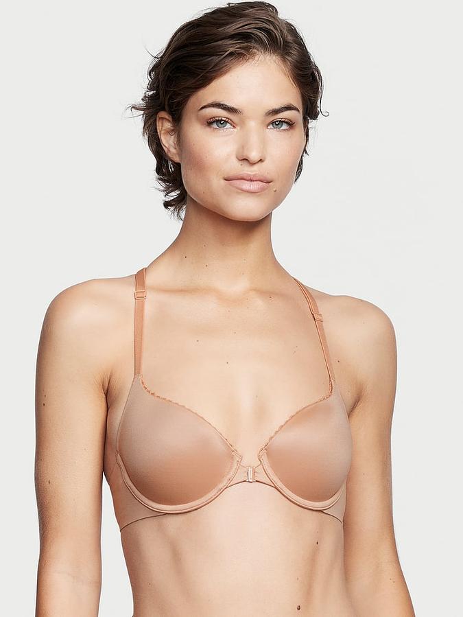 Lightly Lined Demi Racerback Bra image number 0
