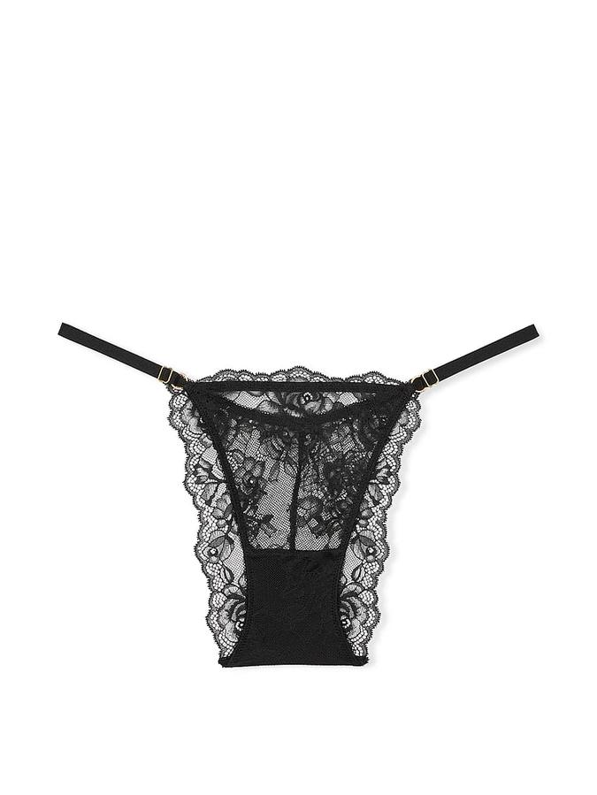 Rose Lace Adjustable Brazilian Panty image number 2