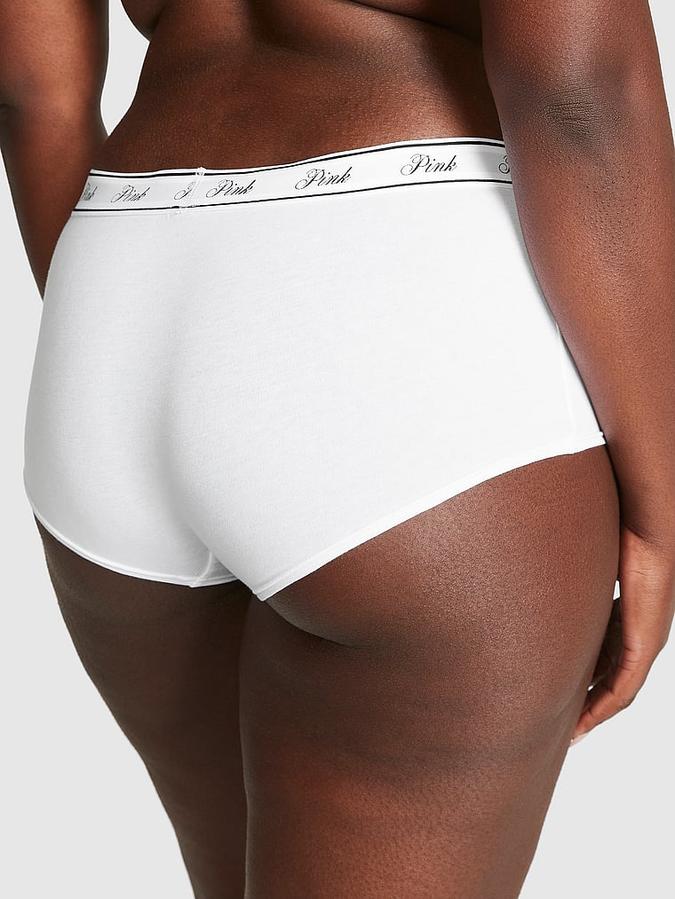 Logo Cotton Boyshort Panty image number 1