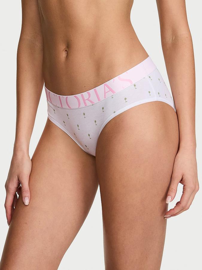 Exploded Logo Cotton Hiphugger Panty