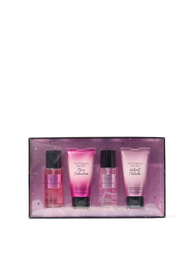 Mini Fragrance Mist & Lotion 4 - Piece Gift Set