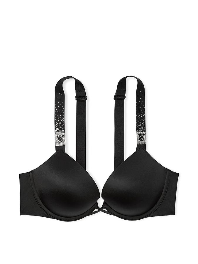 Bombshell Add-2-Cups Scattered Shine Strap Push-Up Bra image number 2