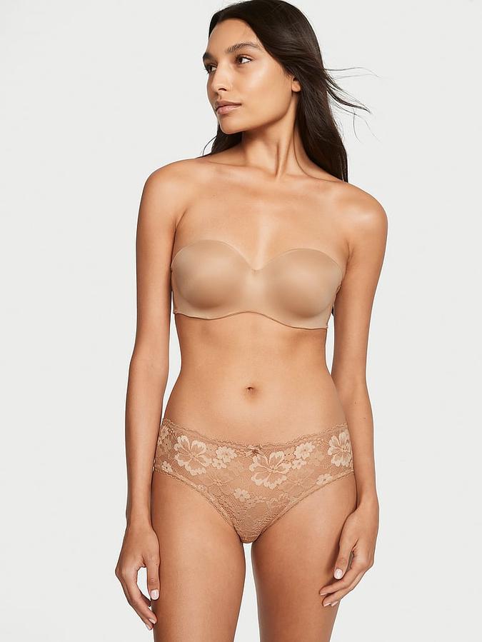 Lightly Lined Smooth Strapless Bra image number 3