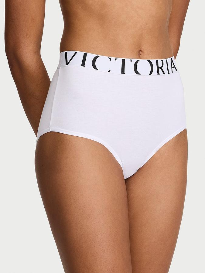 Exploded Logo Cotton Modern Brief Panty