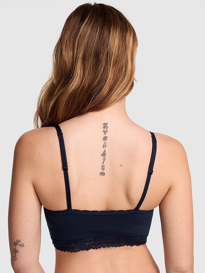 Cotton Dorm Lightly Lined Bralette image number 1
