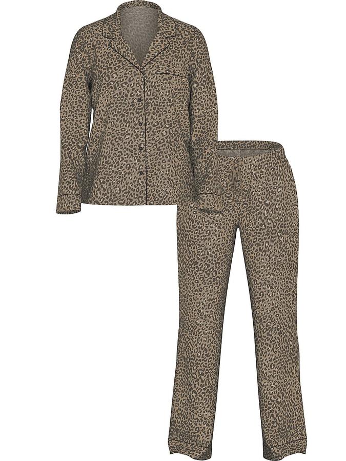 Modal Soft Long Pajama Set image number 2