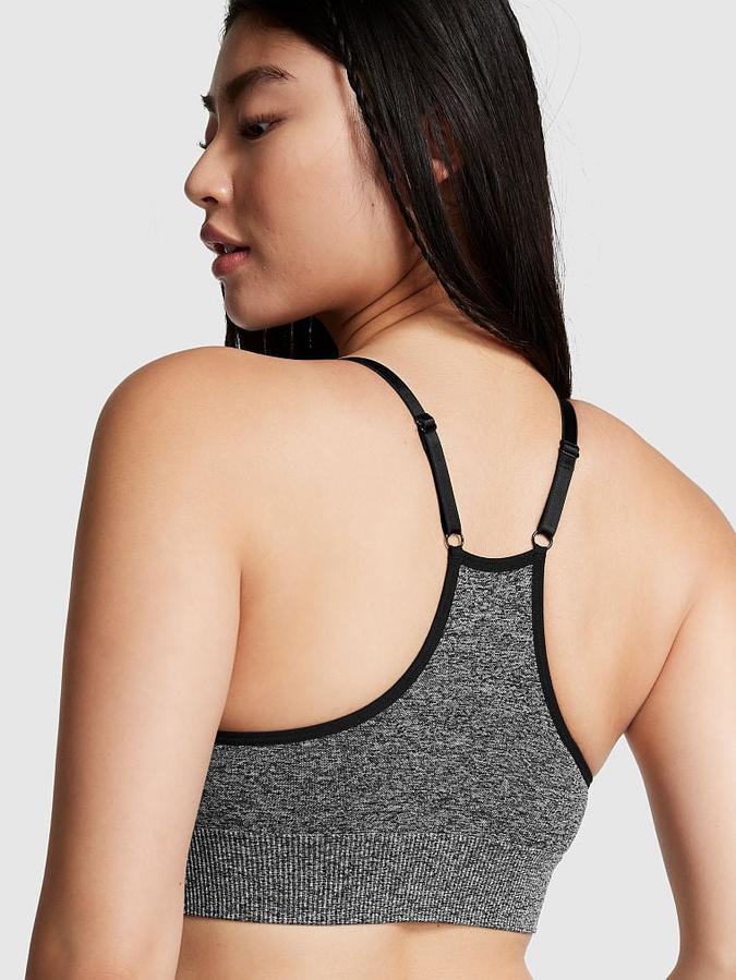 Seamless Racerback Sports Bra image number 1
