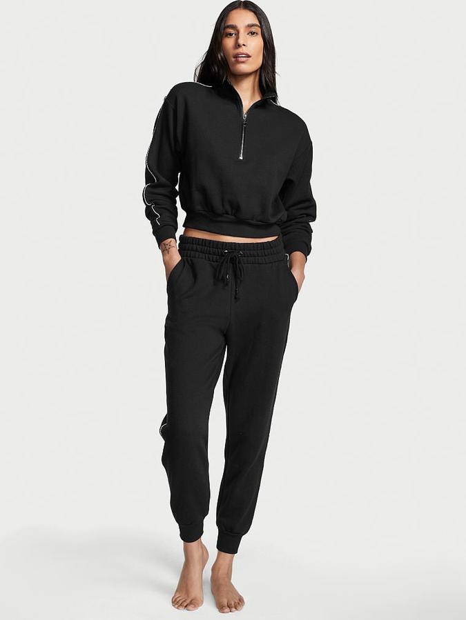 Cotton Fleece High Rise Jogger image number 3