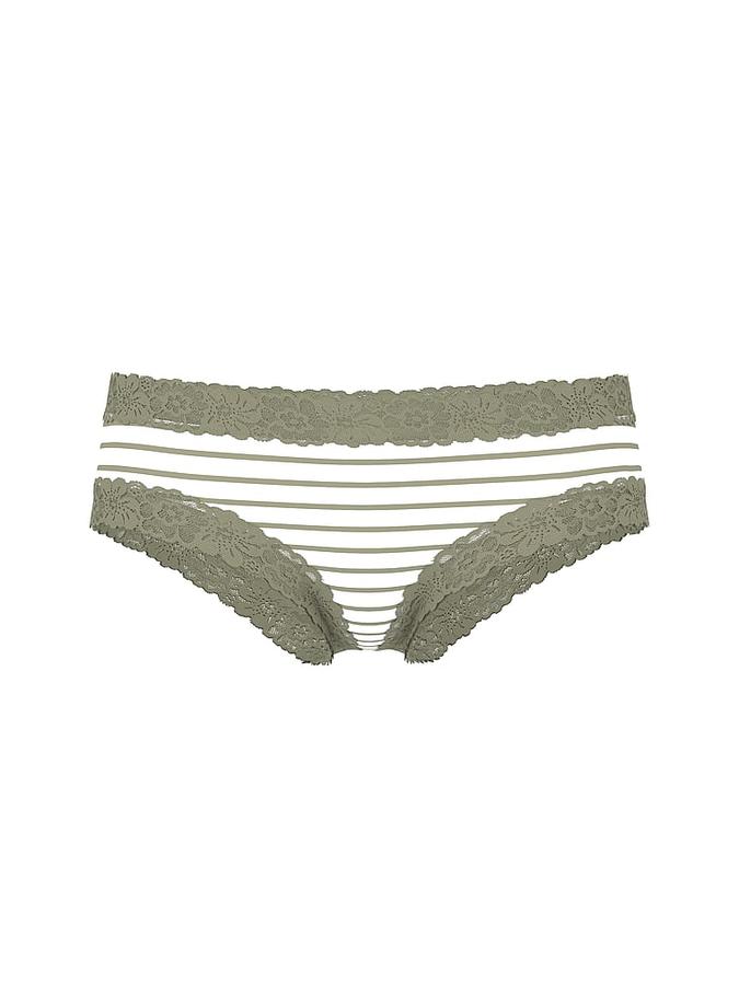 Cotton Lace Trim Cheeky Panty image number 2