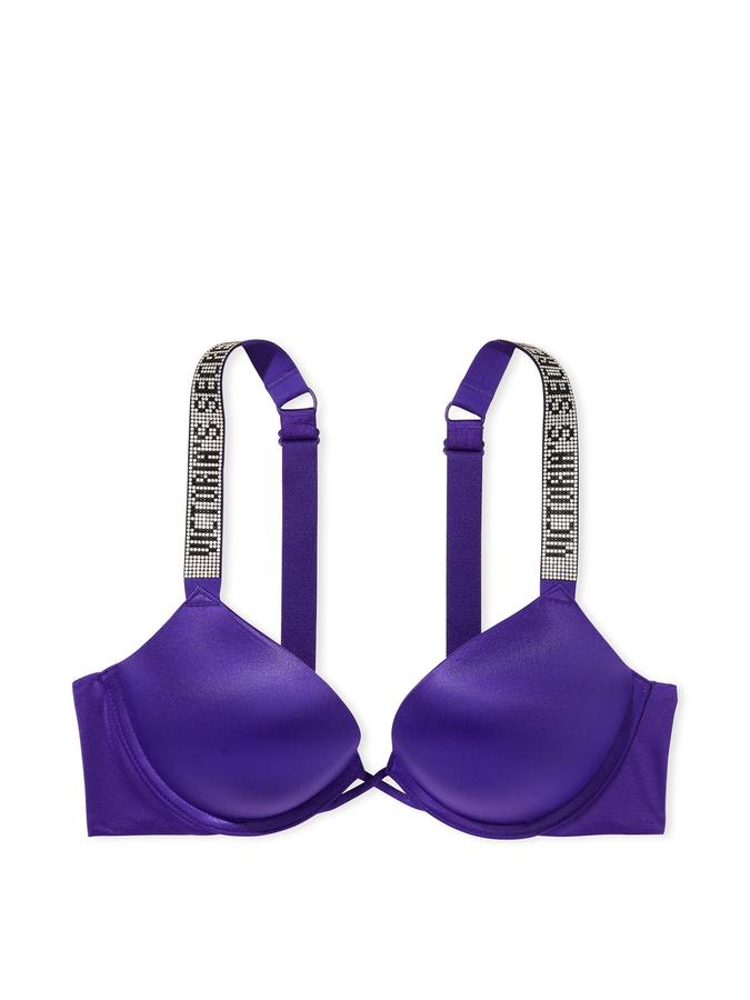 Bombshell Add-2-cups Shine Strap Push-Up Bra image number 2