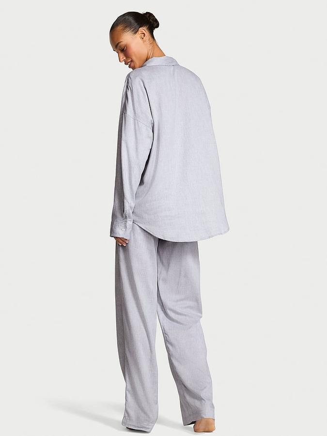 Modal-Cotton Long Pajama Set image number 1