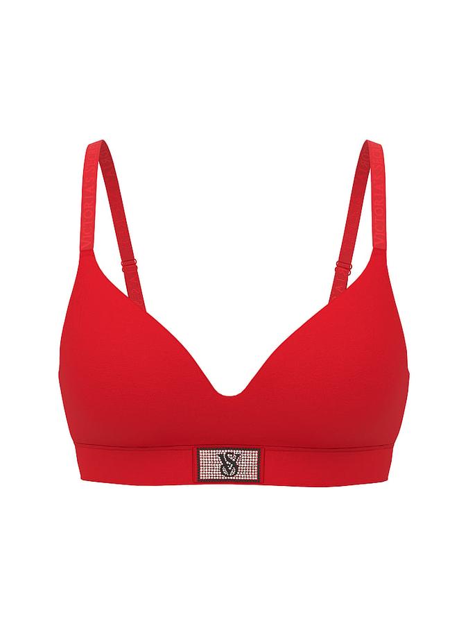 Shine Patch Lightly Lined Wireless Bra image number 2