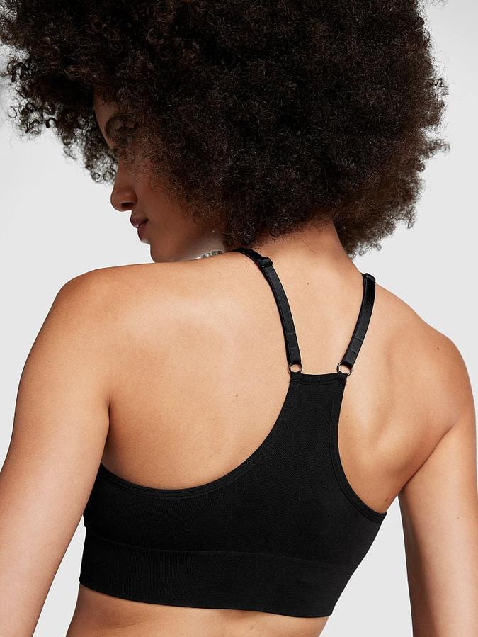 Seamless Racerback Sports Bra image number 1