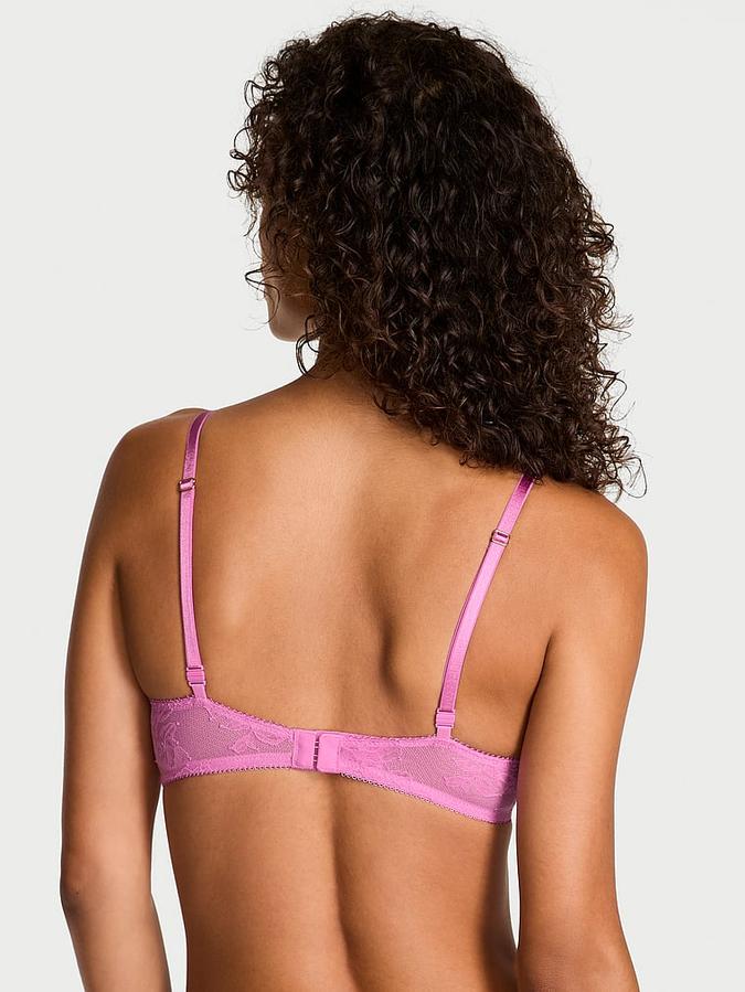 Bombshell Add-2-Cups Rose Lace Push-Up Bra image number 1
