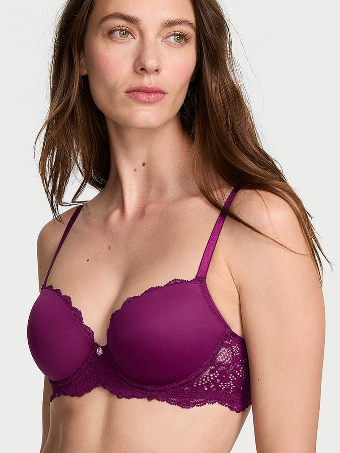 Smooth & Lace Lightly Lined Demi Bra