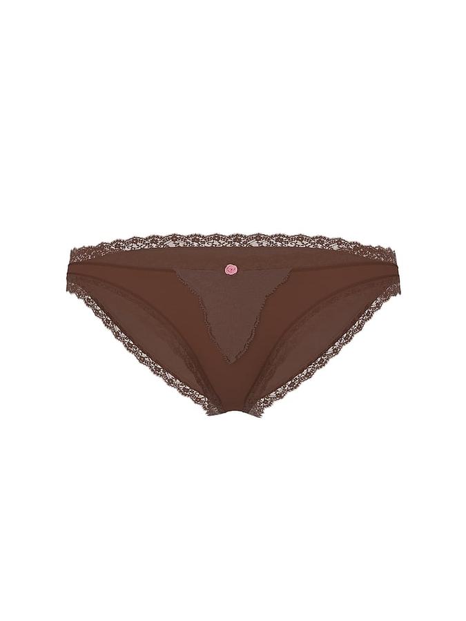 Lace-Trim Bikini Panty image number 2