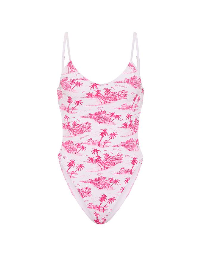 Open-Back One-Piece Swimsuit image number 2