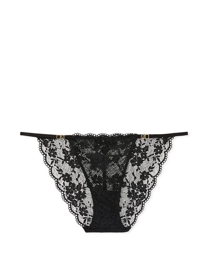 Lace Adjustable String Bikini Panty image number 2