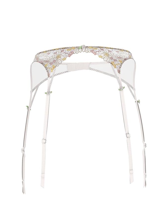 Wildflower Embroidery Garter Belt image number 2