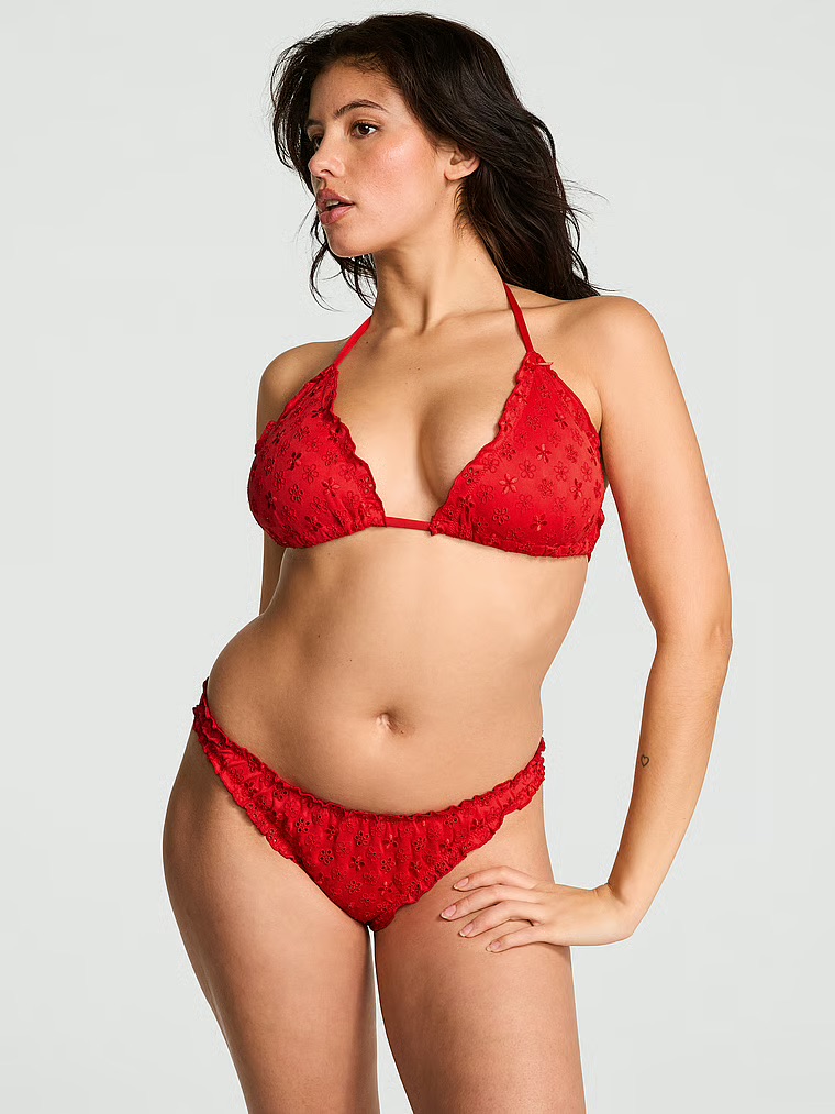 Hudson Eyelet Cheeky Bikini Bottom image number 0