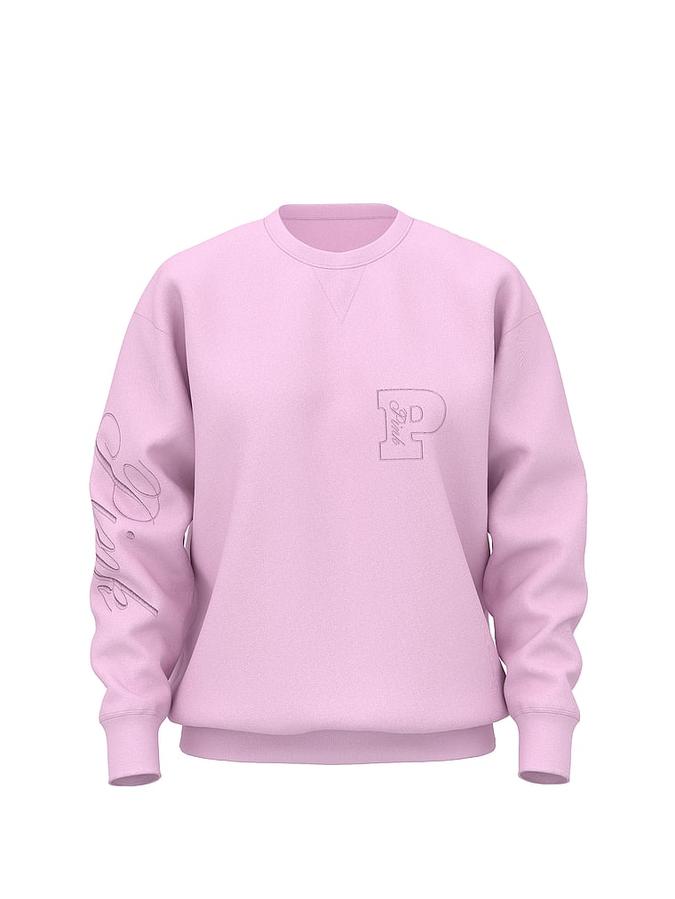 Ivy Fleece Oversized Crew Sweatshirt image number 2