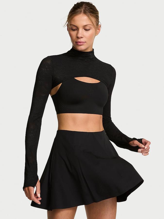 VSX RoseFlex Lace Mock-Neck Shrug