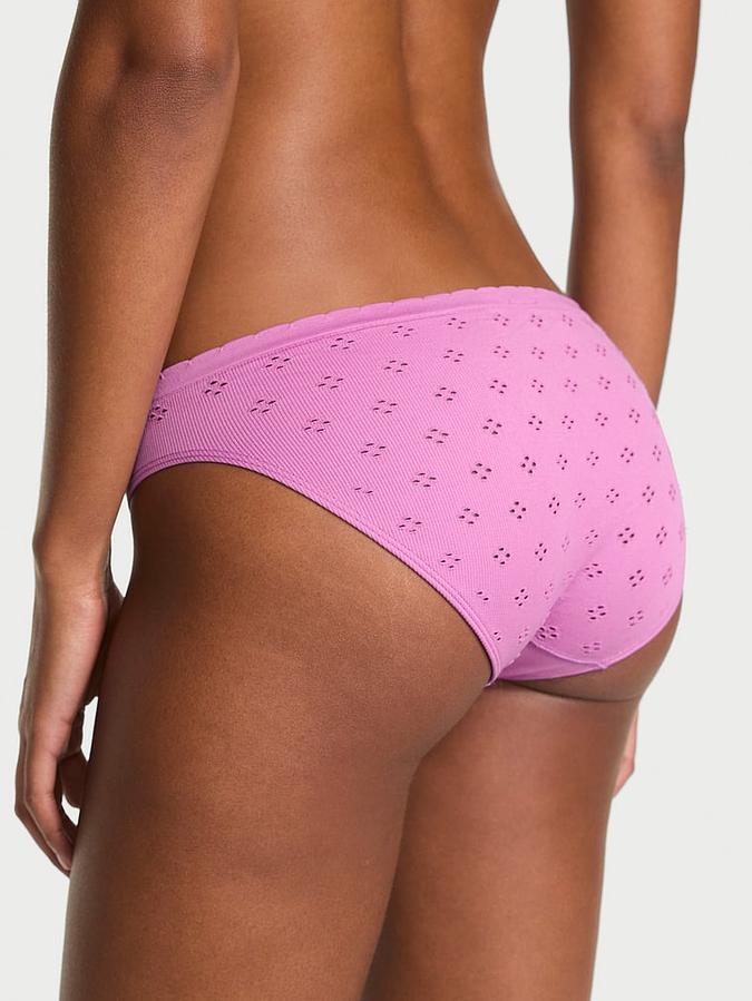 Seamless Eyelet Bikini Panty image number 1