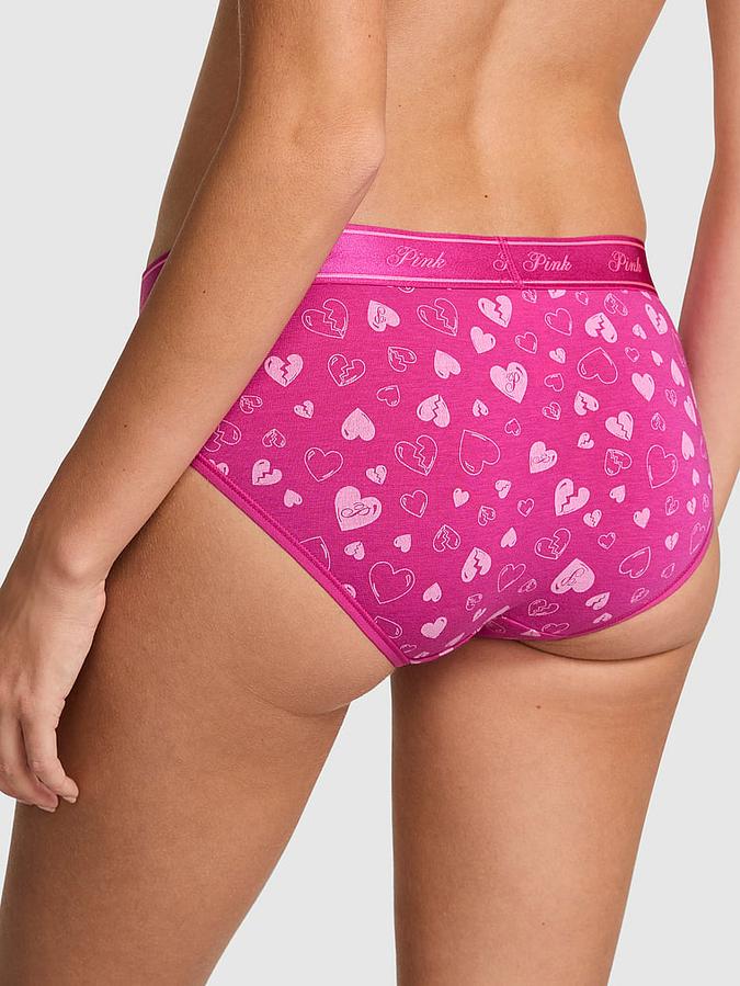 Logo Cotton Hiphugger Panty