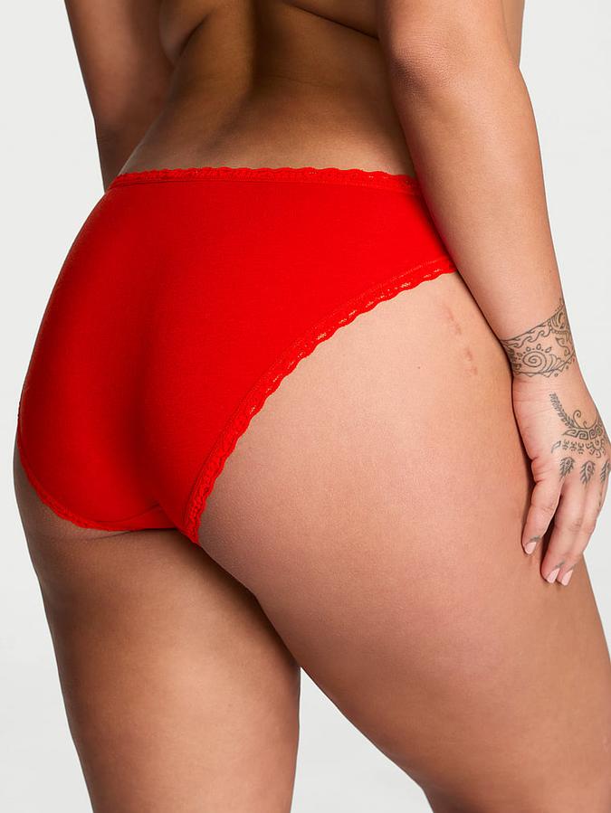 Lace-Waist Bikini Panty image number 1