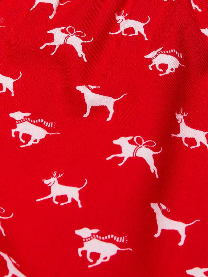 Flannel Boxy Pajama Shorts image number 3