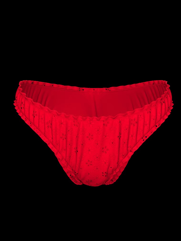 Hudson Eyelet Cheeky Bikini Bottom image number 2