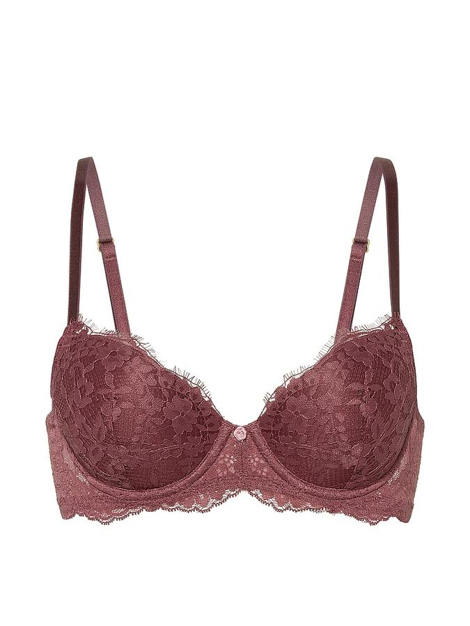 Lace Lightly Lined Classic Coverage Demi Bra image number 2