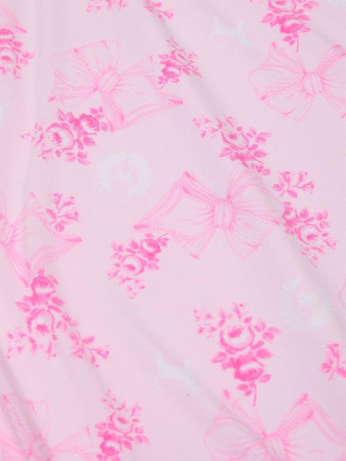 PINK x LoveShackFancy Modal Midi Dress image number 3