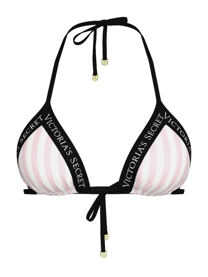VS Iconic Logo Triangle Bikini Top image number 2