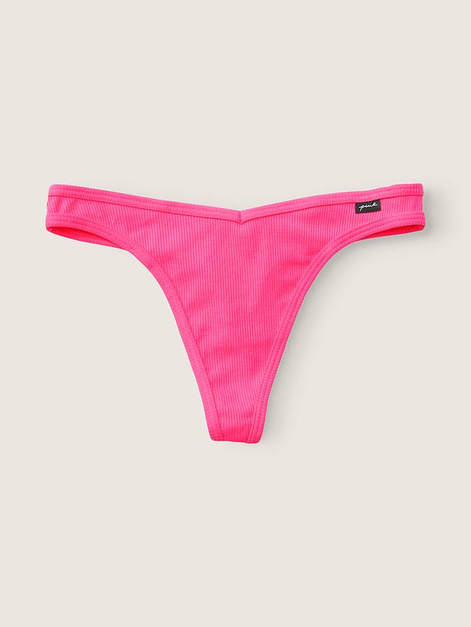 Cotton Thong Panty image number 0