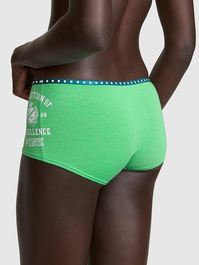 Logo Cotton Boyshort Panty