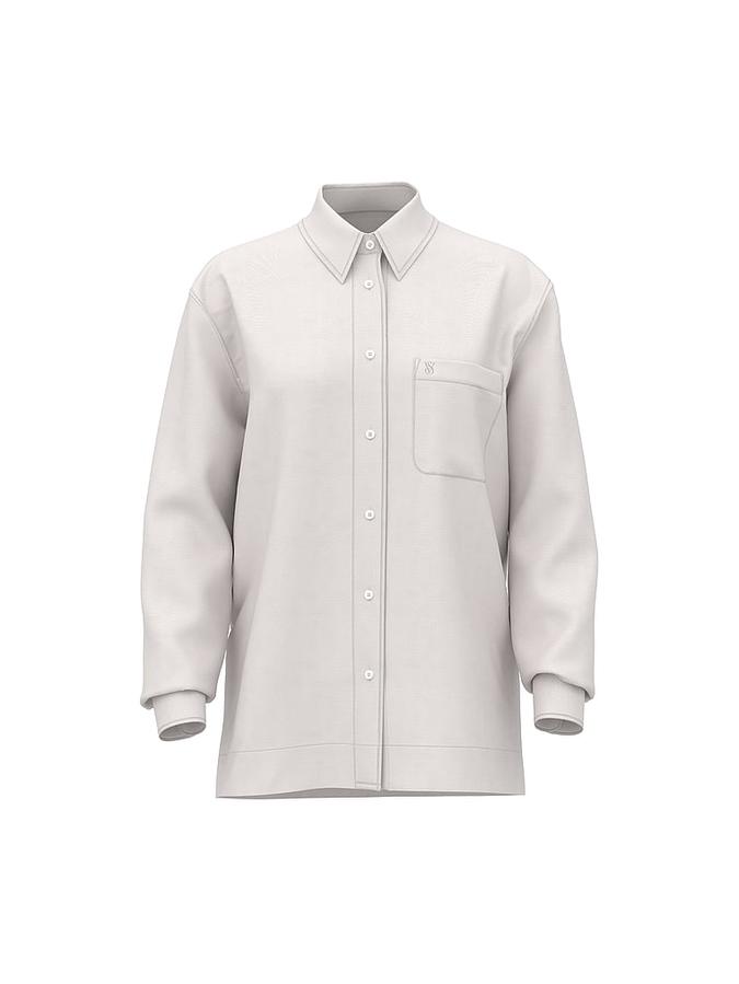 Beachwear Linen Boxy Long-Sleeve Shirt image number 2